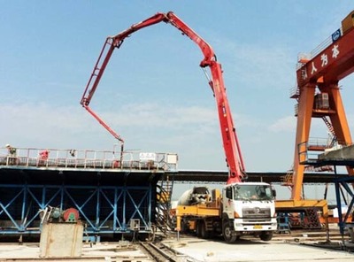 徐工施维英泵车助力中国“高铁时代” 联达机械